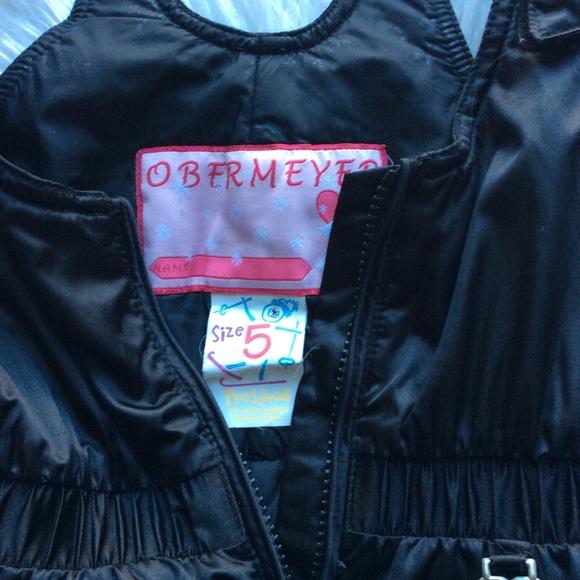 Girl’s Satin Snoverall Bibs
